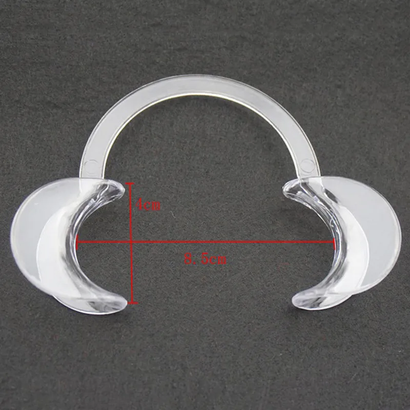 Отверстия для рта прозрачные АБС открытые полоски фиксации полости гаджет