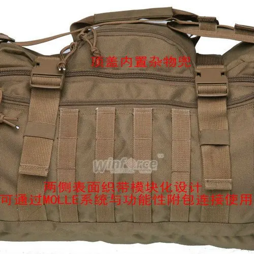 Ремень для тактического снаряжения WINFORCE/WC-11 Doppel-Duffle Bag/ CORDURA/гарантированное качество Военная и уличная сумка для переноски