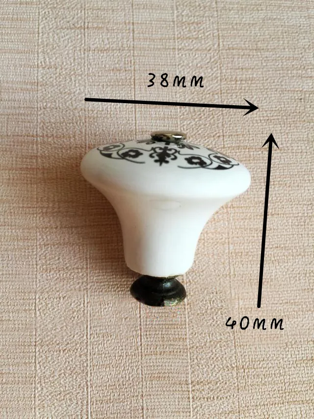 5 шт. керамические изделия современный простой дизайн (диаметр: 38 мм) |