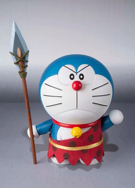 100% оригинал BANDAI Tamashii робот духи фигурка №194 Doraemon из "Nobita and Birth of Japan"|doraemon