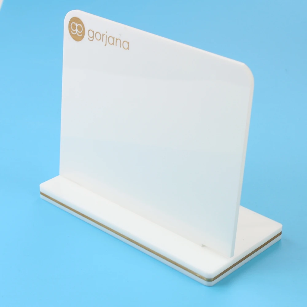 

Белая акриловая витрина для ожерелья, акриловая витрина для ожерелья