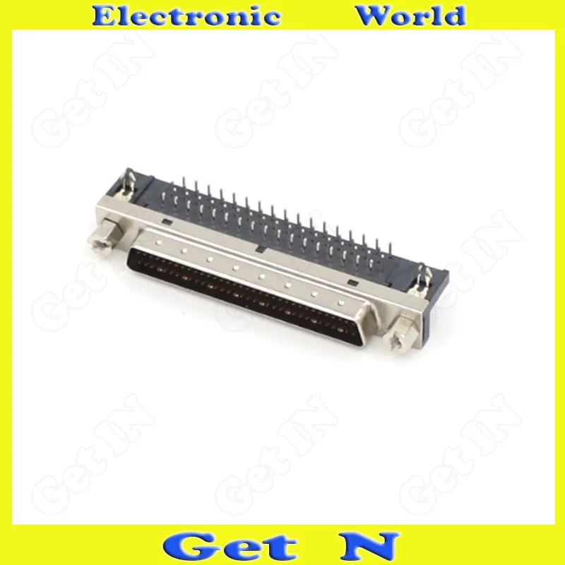 5pcs SCSI Head SCSIDB68 Male Connector SCSI68 Elbow Adapter 90 Degree Plug Socket | Обустройство дома