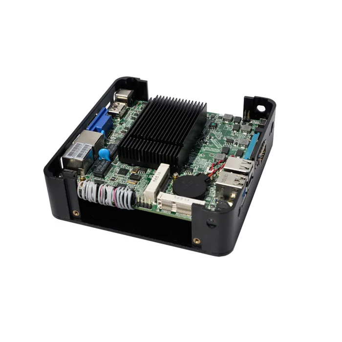 Мини ПК Qotom 4 COM Q190P/Q180P с четырехъядерным процессором celeron J1900 Dual Lan 10 Вт без