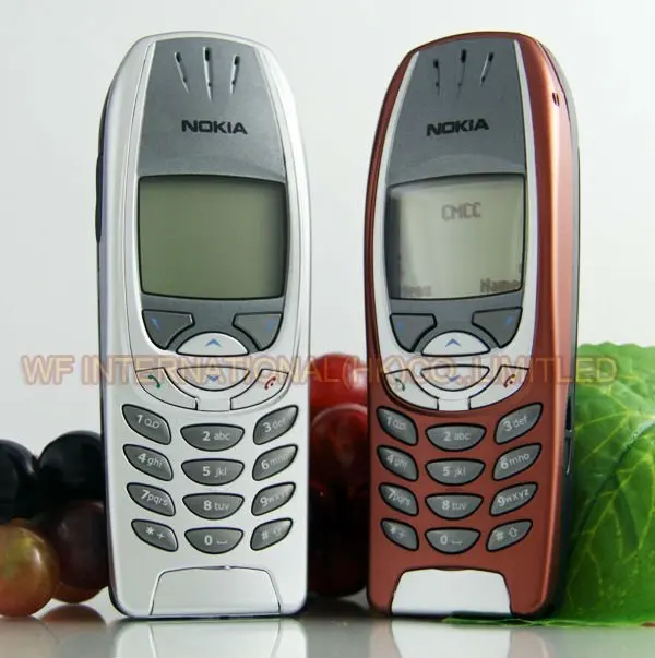 Восстановленный Мобильный телефон NOKIA 6310 разблокированный 2G двухдиапазонный с mustlti-Langues& Silver