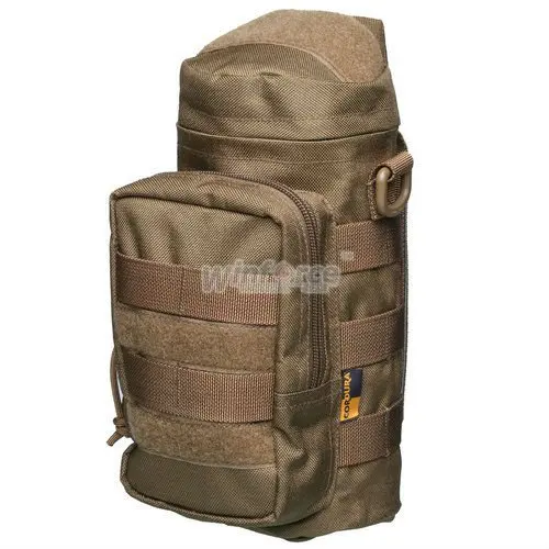 Ремень для тактического снаряжения WINFORCE/WU-15 держатель для бутылок MOLLE/ CORDURA/гарантированное качество военный и Открытый Универсальный мешочек