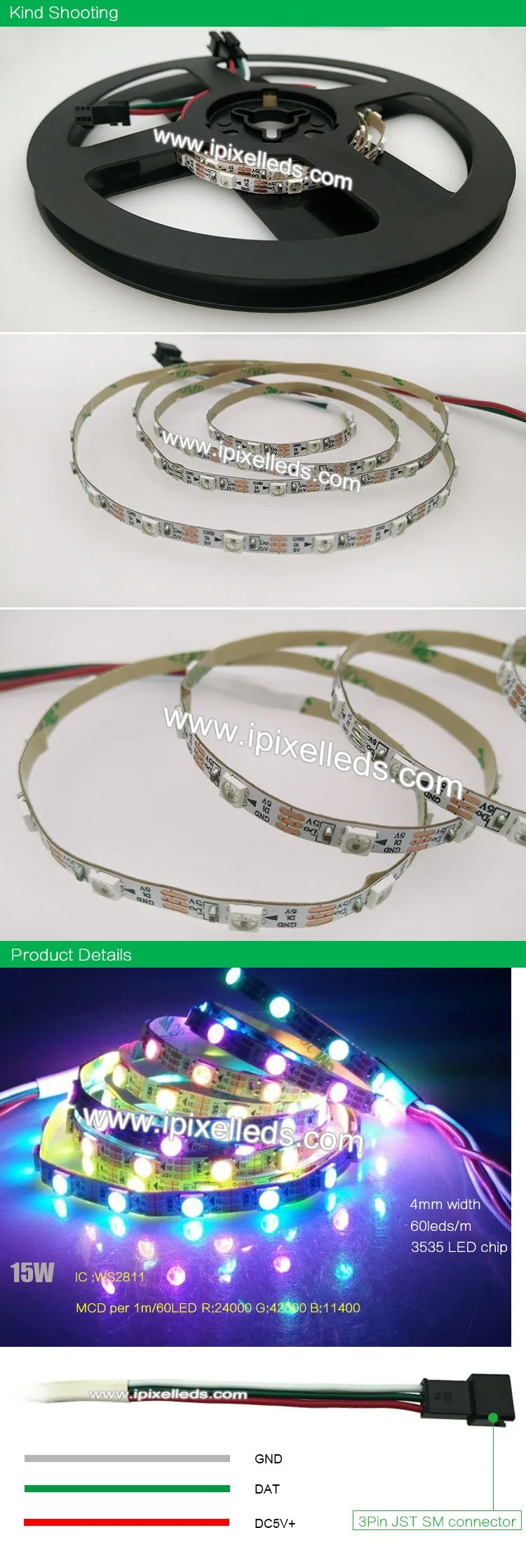 Новейшая ws2812 ультратонкая светодиодная лента 4 мм шириной 3535 rgb гибкая лента