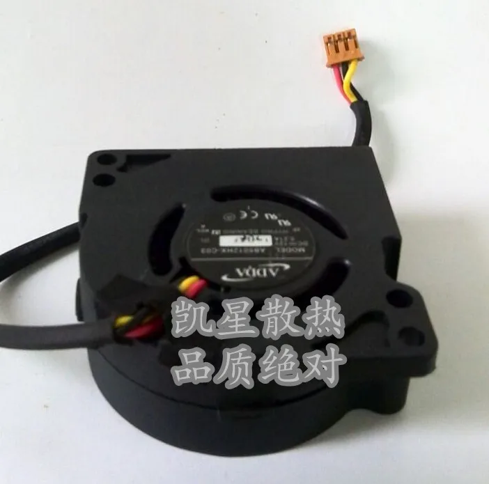 Для ADDA AB5012HX-C03(T3VL5) DC 12 V 0.21A сервер охлаждения блок вентилятора центробежный воздухонагнетатель широкого спектра применения 50x50x20 мм 3 провода