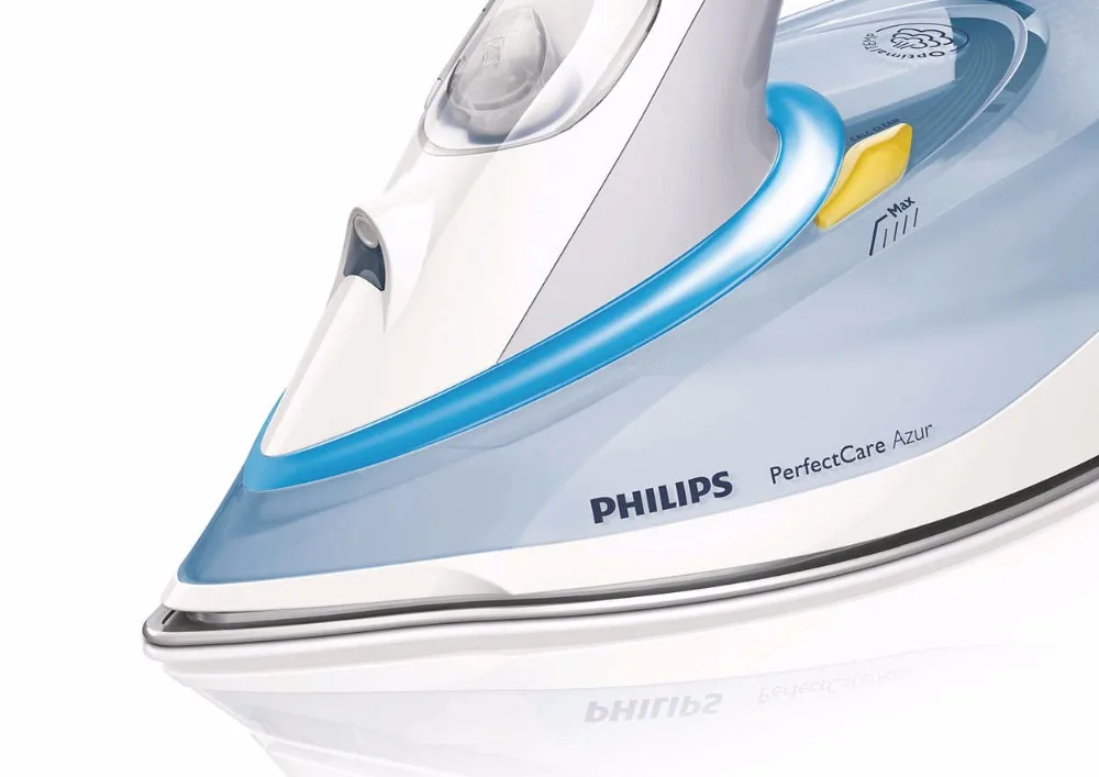 Philips PerfectCare Azur Steam iron with OptimalTemp technology and SteamGlide Plus soleplate 45g/min GC4910/10 | Бытовая техника
