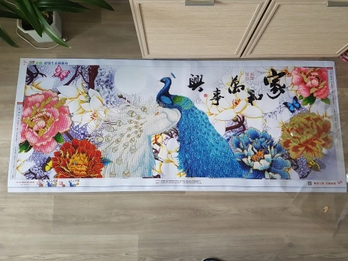 3D DIY Алмазная вышивка, полная, 5D алмазная живопись павлин, Алмазная мозаика, вышивка крестом, животное, рукоделие, Рождество, Декор, подарок