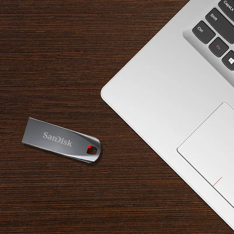 USB Флэш-Накопитель SanDisk Cruzer Металл 64 ГБ 2.0 серебро | Компьютеры и офис