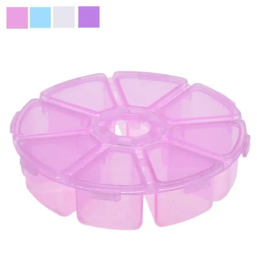 Пластиковый настольный органайзер для косметики 8 ячеек|Наборы инструментов