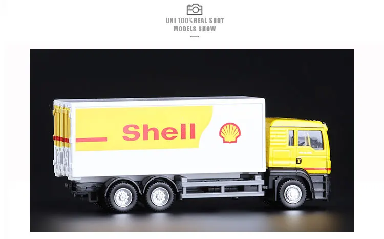 Точная имитация эксклюзивный Diecasts& Toy Vehicles RMZ городской автомобиль Стайлинг MAN контейнер грузовик 1: 64 модель грузовика из сплава потяните автомобиль