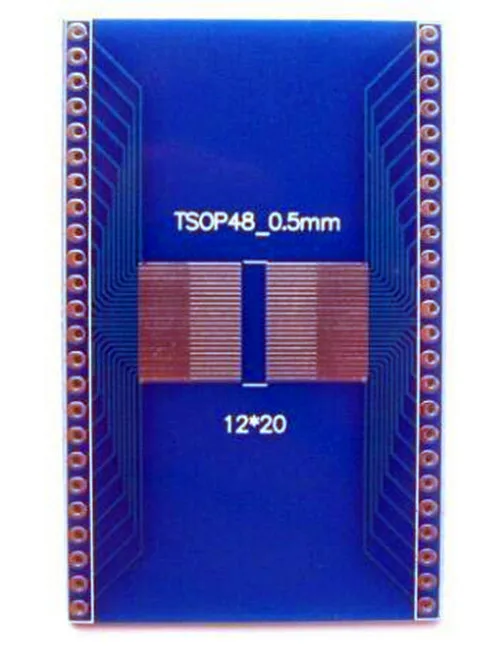 Бесплатная доставка! TSOP48 поворотный DIP48 0 5 мм Шаг/Адаптерная пластина/электронный