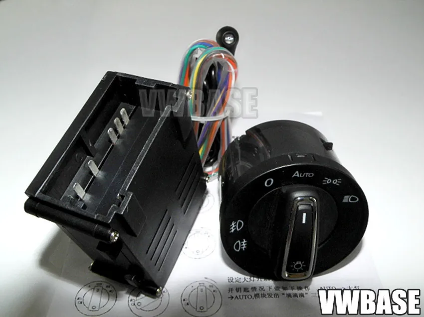 Для VW POLO POLO 2011 2012 2013 6R POLO 015 6C POLO обновленный настоящий автоматический головной светильник, автоматический светильник, модуль датчика