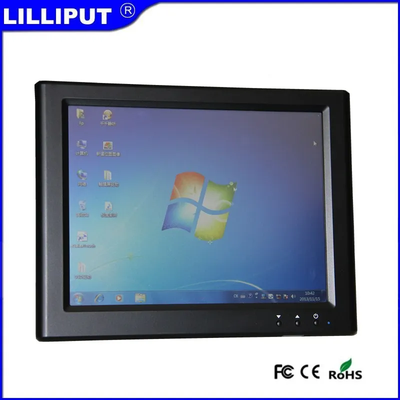 8 дюймов TFT ЖК-дисплей питаемые через USB порт монитора Lilliput UM-80/C не VGA Вход, просто USB Вход VESA Стандартный монитора держателя