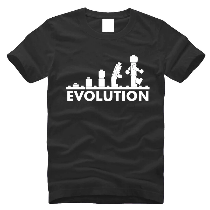 Новое поступление 2016 забавная Мужская футболка с круглым вырезом и коротким