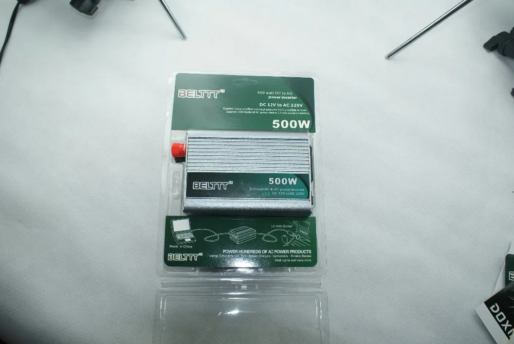 Бесплатная доставка 500 Вт Портативный Автомобиль Грузовик Лодка постоянный ток 12