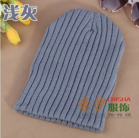 Модная трикотажная шляпа мужская осенняя и зимняя вязаная шапка beckham модная мужская зимняя шапка модная шапка унисекс