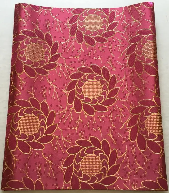 Оптом и в розницу персиковый + золотой цветочный Африканский женский головной