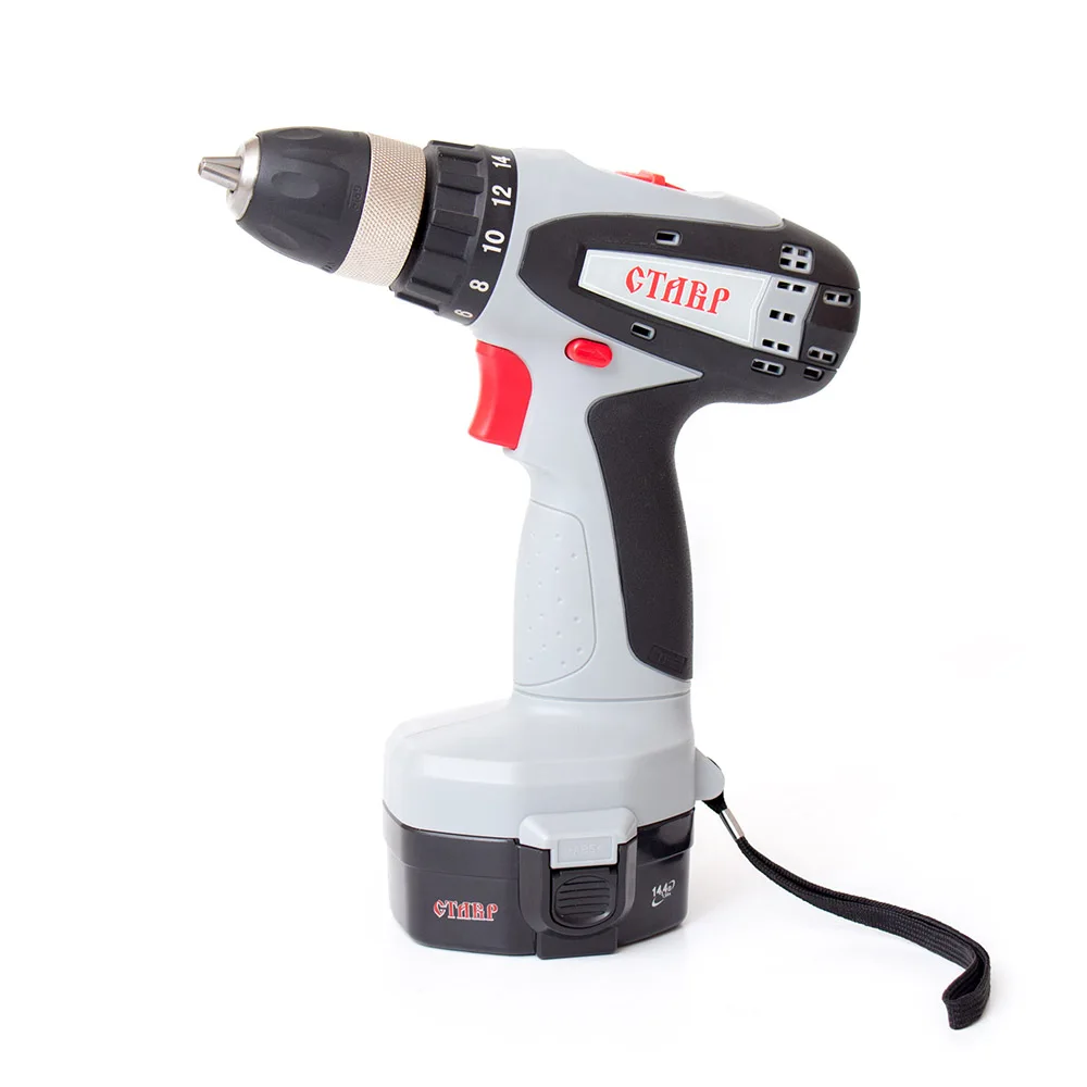 Дрель шуруповерт аккумуляторная Ставр ДА 14 4/2 М (2 скорости Напряжение батареи 4 В