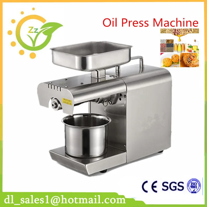 Dl zyj05 нержавеющая сталь малый размер автоматическая арахисовое масло пресс