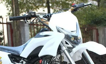 Светодиодный polissport MX Кроссовый 50cc 110cc 125cc 150cc Пита обезьяна Байк прочная фара в сборе передняя фара