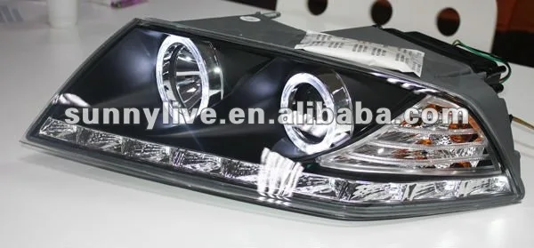 Для VW для Skoda Octavia светодиодный налобный фонарь ангельские глазки 2007-2009
