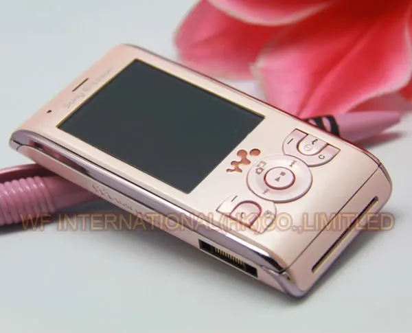 sony Ericsson W595 мобильный телефон розовый 3g разблокированный W595 телефон Bluetooth и один год гарантии