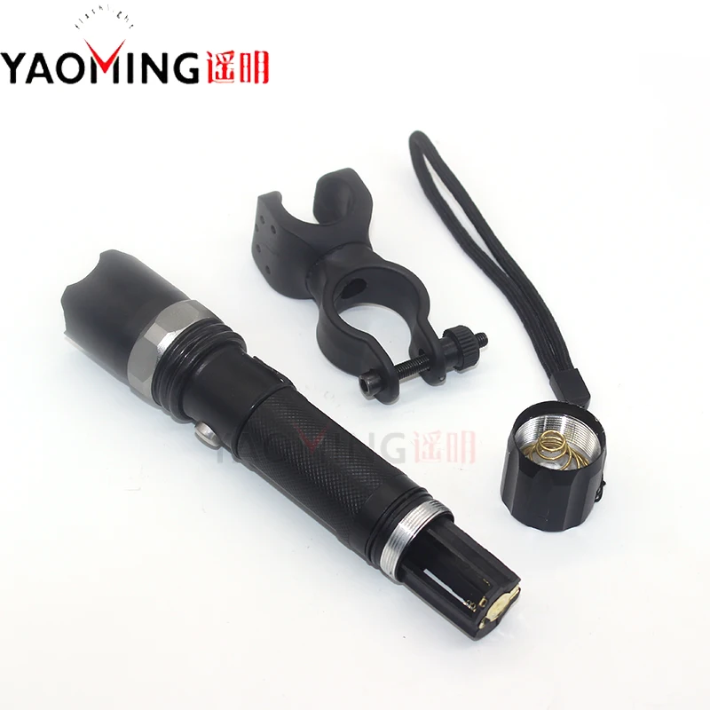 Полицейский светодиодный фонарик CREE Q5 масштабируемый водонепроницаемый