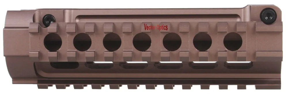 Victoptics H & K MP5 Tactical Triple Picatinny Rails Compact Handguard Mount System Bronze Color для Heckler Koch|Аксессуары