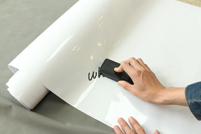 Производители оптом 60 см на 1000 обучающая мягкая Экологичная самоклеющаяся белая