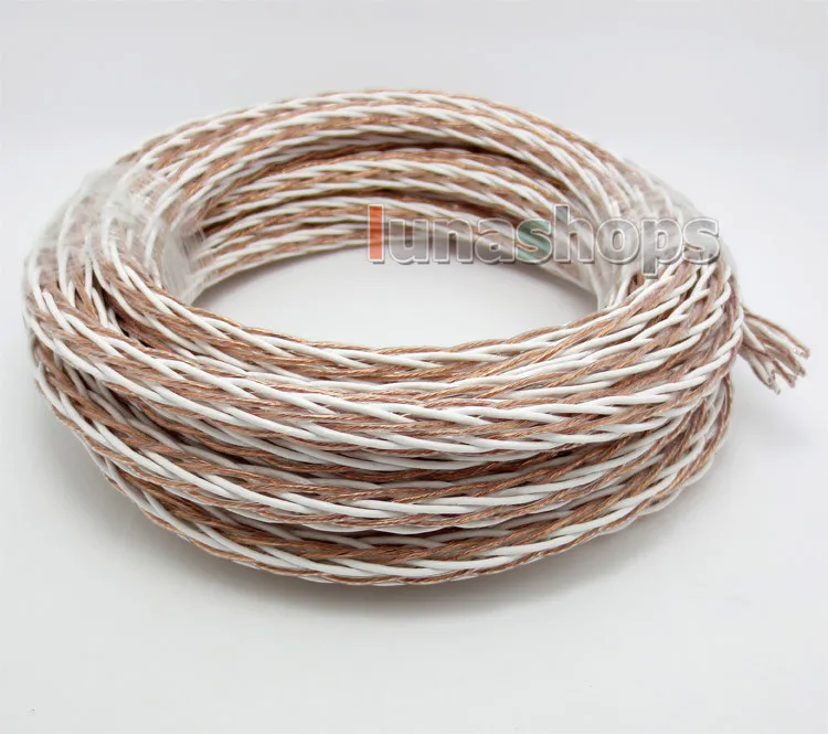 LN004004 для 1 м 8TC 99.9997% OCC Hifi DIY кабель 2 цвета на выбор