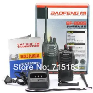 2 шт BaoFeng BF-888S мини-рация Baofeng BF 888s UHF400-470MHz портативная двухсторонняя версия обновления Радио для BF-777s BF-666s
