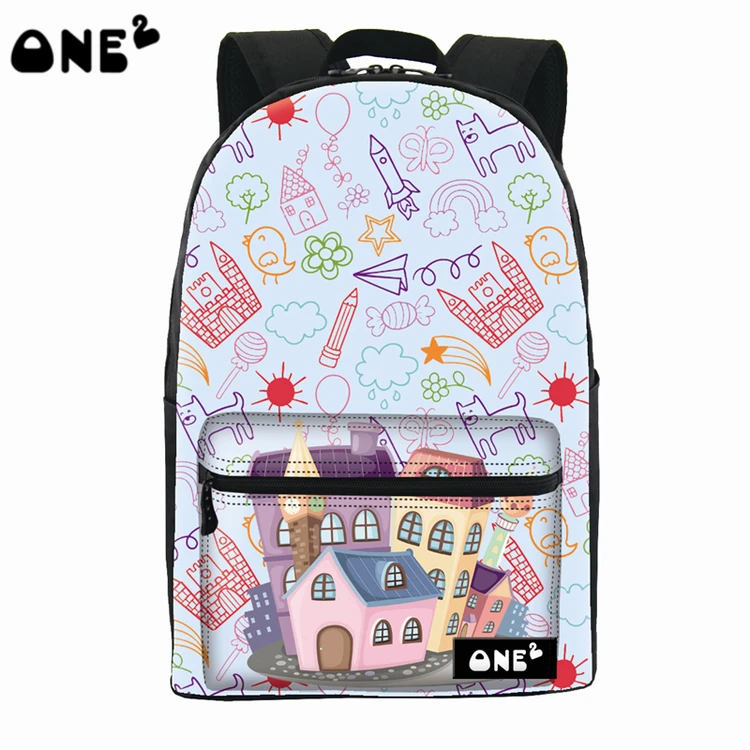 ONE2 дизайн архитектурный шаблон для отдыха рюкзак красивый оптовая продажа из