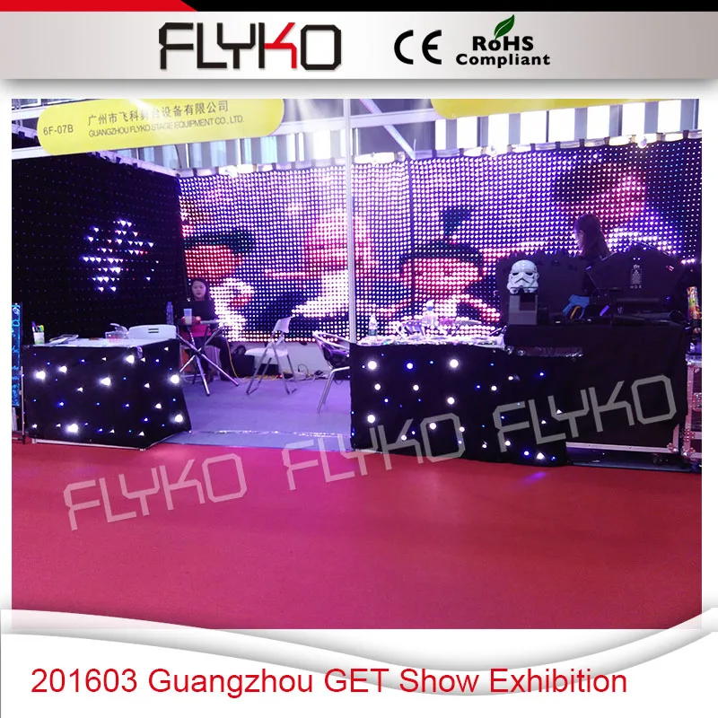 

Guangzhou GET Show led video cloth 2x3m P50mm с полетным чехлом