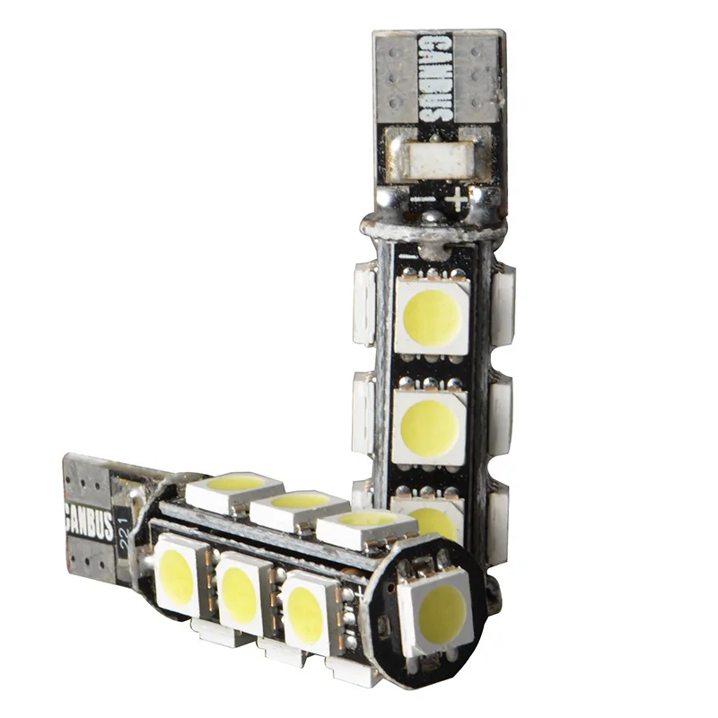 10 шт. Новое поступление CANBUS T10 13SMD 5050 без ошибок предупреждение супер яркий