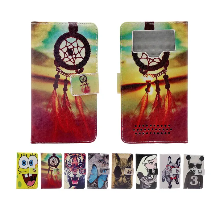 Новые флип фолио стенд искусственная кожа прекрасный отпечатано чехол для Micromax