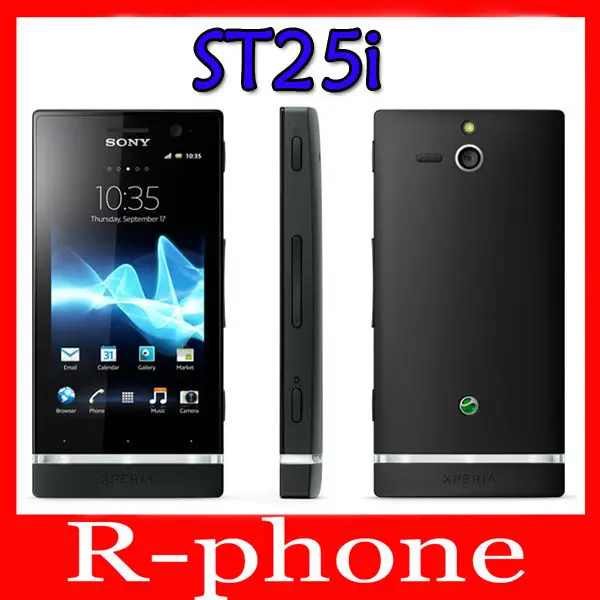 Разблокированный ST18i sony Ericsson Xperia Ray мобильный телефон с сенсорным экраном Android телефон 2,3 gps 3g wifi 8MP Wthie