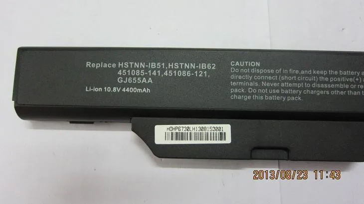 HSW 5200 мАч аккумулятор для COMPAQ 510 511 610 615 для струйного принтера Hp 550 Бизнес Тетрадь 6720s 6730s 6735s 6820s 6830s HSTNN-IB51 HSTNN-IB62