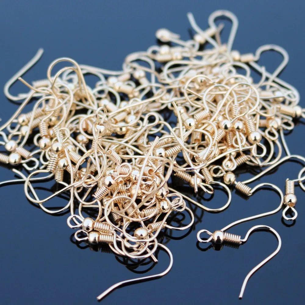 Застежки для наушников 100 шт./лот крючки фурнитура аксессуары ювелирных изделий
