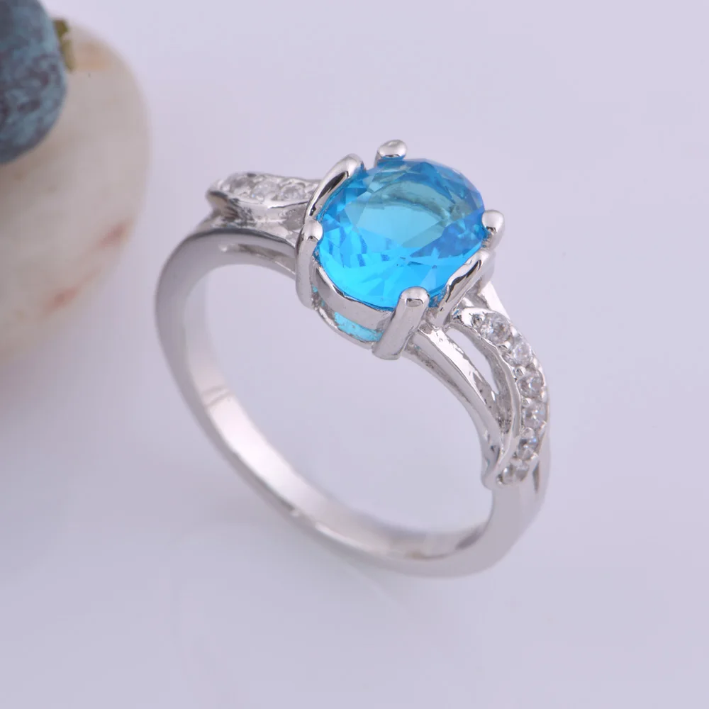 Uloveido женское кольцо с камнем Винтажное фантастическим кубическим цирконием