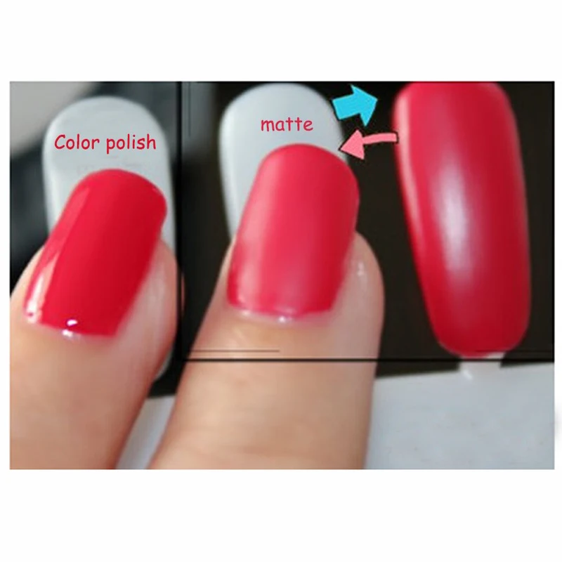 BK Магия Супер Матовый Лак для ногтей Топ покрытия матовой поверхностью масла