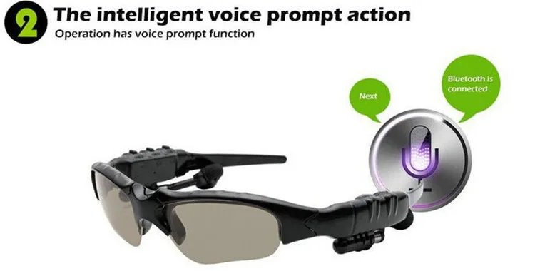 Bluetooth Sunglasses Sun Glasses Polarized Wireless Headphone With Microphone Outdoor Glasses with Mic Casque for sony xiomi
