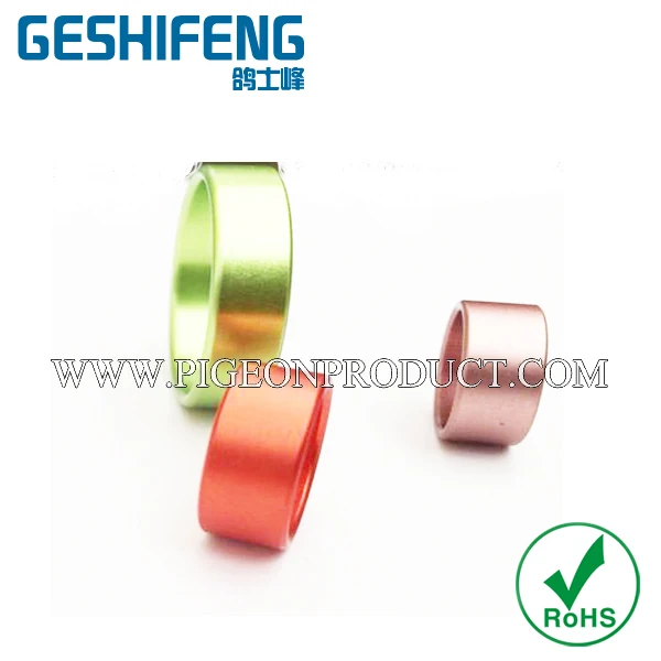 Рекламный алюминий кольца для голубей группы с много размеров красочные ноги