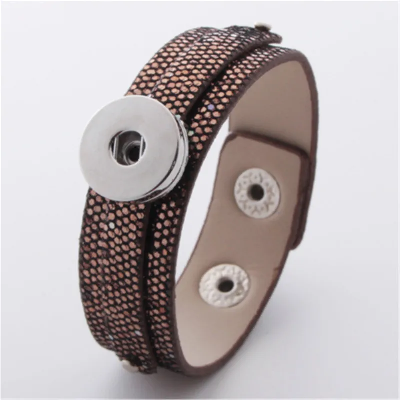 1 шт. новый модный металлический сменный 18 мм браслет из искусственной кожи с