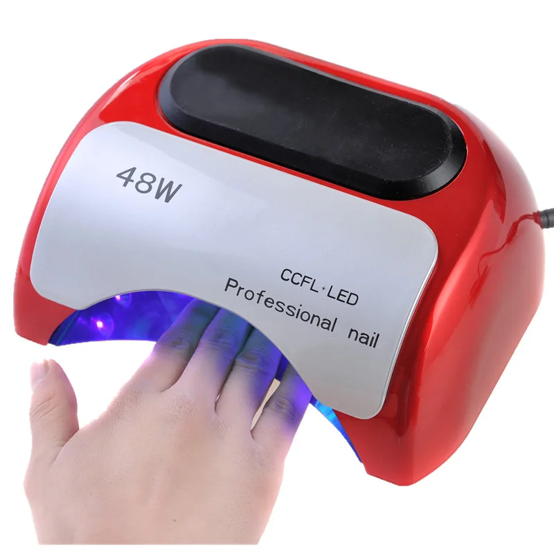 Большая Акция лак для ногтей 110 В 220 48 Вт УФ гель лампа профессиональные