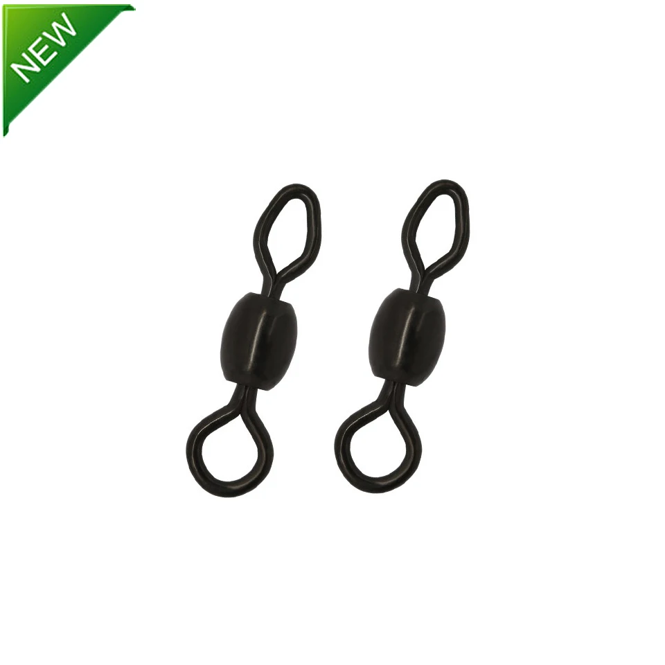 200 шт./лот латунный кран поворотный Медный + нержавеющая сталь рыболовный крючок