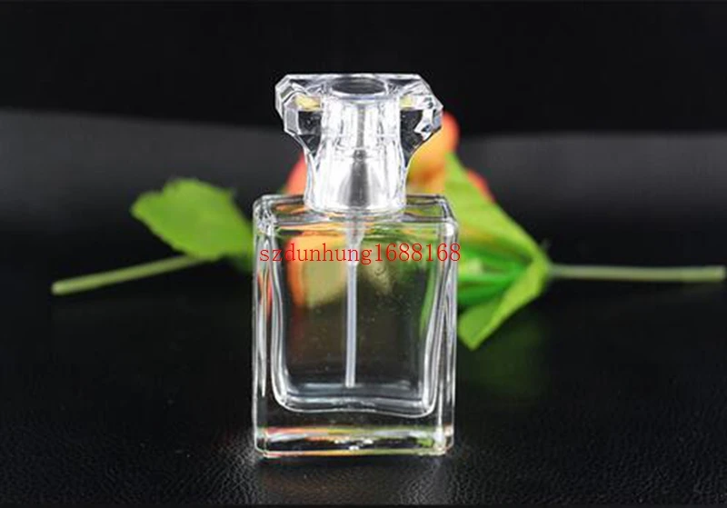 

100pcs/lot High-grade perfume bottle 30ml transparent perfume sub-bottling
