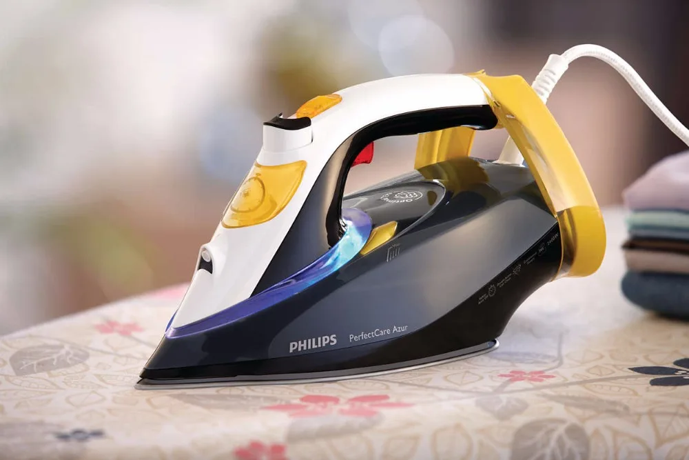 Philips PerfectCare Azur Паровой утюг с технологией OptimalTemp и подошвой T-ionicGlide Подача пара 45