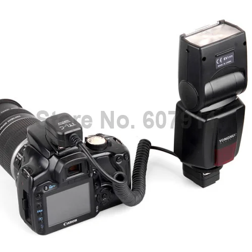3M Flash E-TTL Off-Камера 2-Горячий башмак кабель wt с синхронизацией с компьютером Порты и разъёмы для canon 650D 700D для nikon D750 D810 D800 D610 DSLR Камера